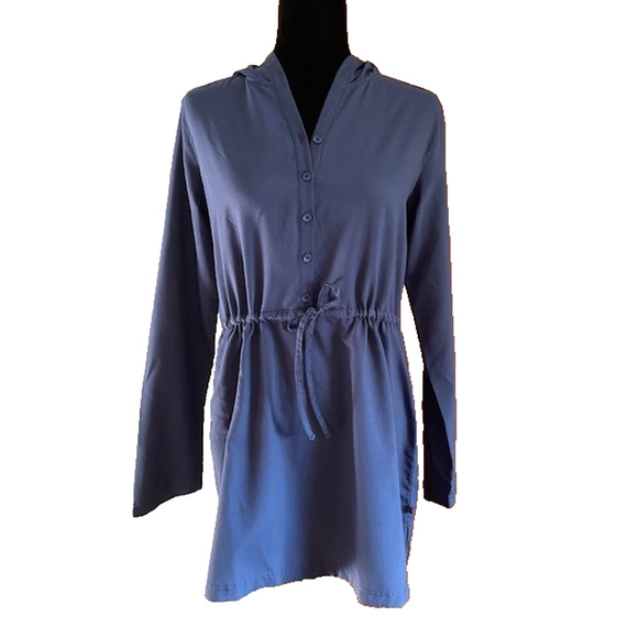 Royal Robbins Womens Medium Bug Sun Protection Expedition Tunic Shirt Dress - Picture 1 of 14